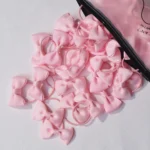 20/40Pieces 2 Inch Baby Girls Hair Bows Elastic Ties Grosgrain Ribbon Bow With Rubber Band Ponytail Holders Hair Accessories - Image 3