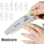 5/25Pcs/Lot Nail File Mix Color 80/100/150/180/240 Grit Professional Sandpaper Cuticle Remover Buffer Files Manicure Tool Set - Image 8