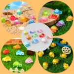 50/30PCS Cute Mini Ocean Resin Turtle Animals Tiny Sea Animals Figurines Marine Miniature Aquarium Ornaments Home Decorations - Image 2