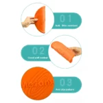 Dog Toys Silicone Flying Disc Fashion Multicolor Resistant Chew Toys Puppy Outdoor Game Trainning Interactive Supplies - Image 4