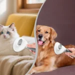 Self-Cleaning Pet Slicker Brush One-Click Cat Dog Hair Remover Professional Grooming Comb for Long/Short Fur Pets Supplies - Image 5