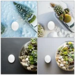 12Pcs Plastic Artificial Bird Eggs Realistic Smooth Surface Safe Non-Toxic for Pigeon Parrot Finch Breeding Hatching Simulation - Image 4