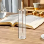 Modern Glass Incense Burner Anti-Ash Flying Incense Holder with Removable Glass Ash Catcher for Home Decor Yoga Meditation - Image 3
