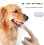 Soft Silicone Pet Finger Cots Toothbrushes Dog Brush Bad Breath Teeth Care Cleaning Tool Cat Scrub Pet Tooth Cleaner Supplies - Image 2