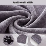 35*75cm/50*100cm Highly Absorbent Dog Towels Breathable Microfiber Pet Grooming Towel Fast-Drying Super Soft Pet Cloth - Image 4