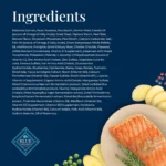 Grain Free Adult Dry Dog Food with Salmon No Chicken Added 4 Pounds - Image 9
