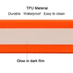 High quality Pet dog collar TPU+Nylon night glowing Reflective Safety collars deodorant waterproof collar pet supplies - Image 4