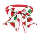 50pcs Summer Dog Neckties Fruit Style Adjustable Small Dog Puppy Bow Tie Collar Pets Grooming Pet Accessories for Small Dogs - Image 4