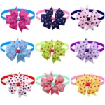 50/100pcs Bulk Popular Dog Bowtie For Small Dog Cat Bowtie Neckties Dogs Pets Grooming Accessories Fashion Bowties For Dogs - Image 6