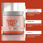 Dog Probiotic Soft Granules Turkey Tail Mushroom Vitamin Supplement Gentle Nourishment Support Gut Health Daily Pet Health Care - Image 5