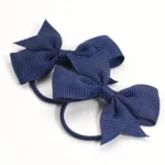 40/60/80Pcs 2" Baby Hair Ties Scrunchies- Grosgrain Ribbon Bows for Toddler Girls Elastic Hair Bands for Daily Party Gifts - Image 6