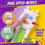 Cat Interactive Toy Auto Flying Rope Self-Play Funny Toy Pet Cat Kitten Stress Relief Caterpillar Teaser Adjustable Motion Modes - Image 4