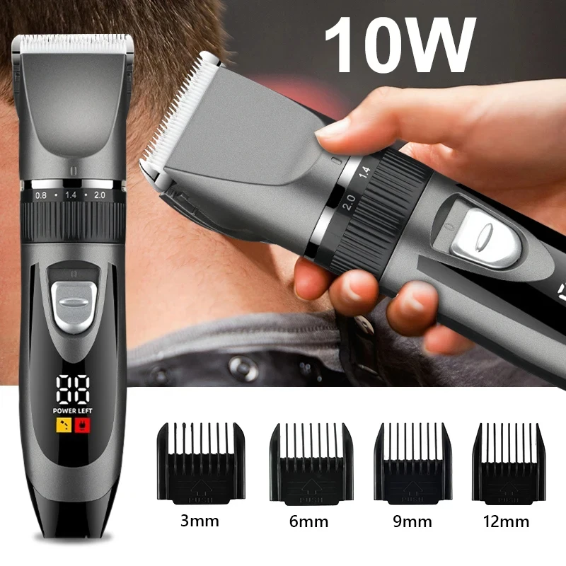 kf-S59985120c72549649bbc0678a1633a631 Dog Clipper Dog Hair Clippers Grooming (Pet/Cat/Dog/Rabbit) Haircut Trimmer Shaver Set PetsFader - Image 1