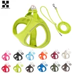 Dog Harness Leash Set for Small Medium Dog Adjustable Reflective Puppy Cat Harness Pet Vest Chihuahua Dachshund Outdoor Walking