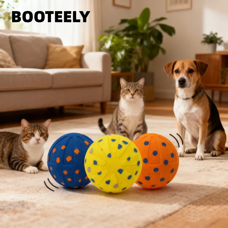 kf-S5d11382cb5ad43768d7abc50614680f7M Interactive Dog Toys Dog Ball Automatic Moving Dog Ball Bouncing and Rotating Smart Ball for Small/Medium/Large Dogs Durable 3 - Image 1