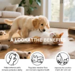 150g Mushroom Supplement Powder for Cats Organic Mushroom Complex with Lion's Mane for Dog Immune Support Brain Health Digestion - Image 6