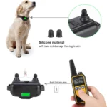 Electric Dog Training Collar Waterproof Dog Bark Collar Pet With Remote Control Rechargeable Anti Barking Device All Size Dogs - Image 4