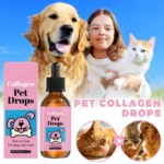 Dog Collagen Drops Gentle Formula for Coat & Skin Care Main Dietary Supplement Dog Cleaning Supplies Pet collagen drops - Image 5