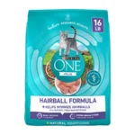 Natural Cat Food for Hairball Control, +PLUS Hairball Formula - 16 lb. Bag