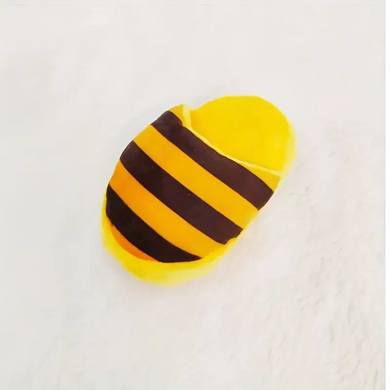 1pc durable plush squeaky slipper chew toy for breeds colorful cartoon animal resistant soft texture no batteries needed interactive dog toys for details 7