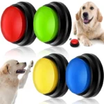 Funny Dog Recordable Pet Toys Dog Buttons for Communication Pet Training Buzzer Recordable Talking Button Intelligence Toy