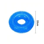 1PC Dog Squeaky Chew Ball Bite Resistant Interactive Pet Toy For Teeth Cleaning Training Playing Small Medium Large Dogs - Image 2