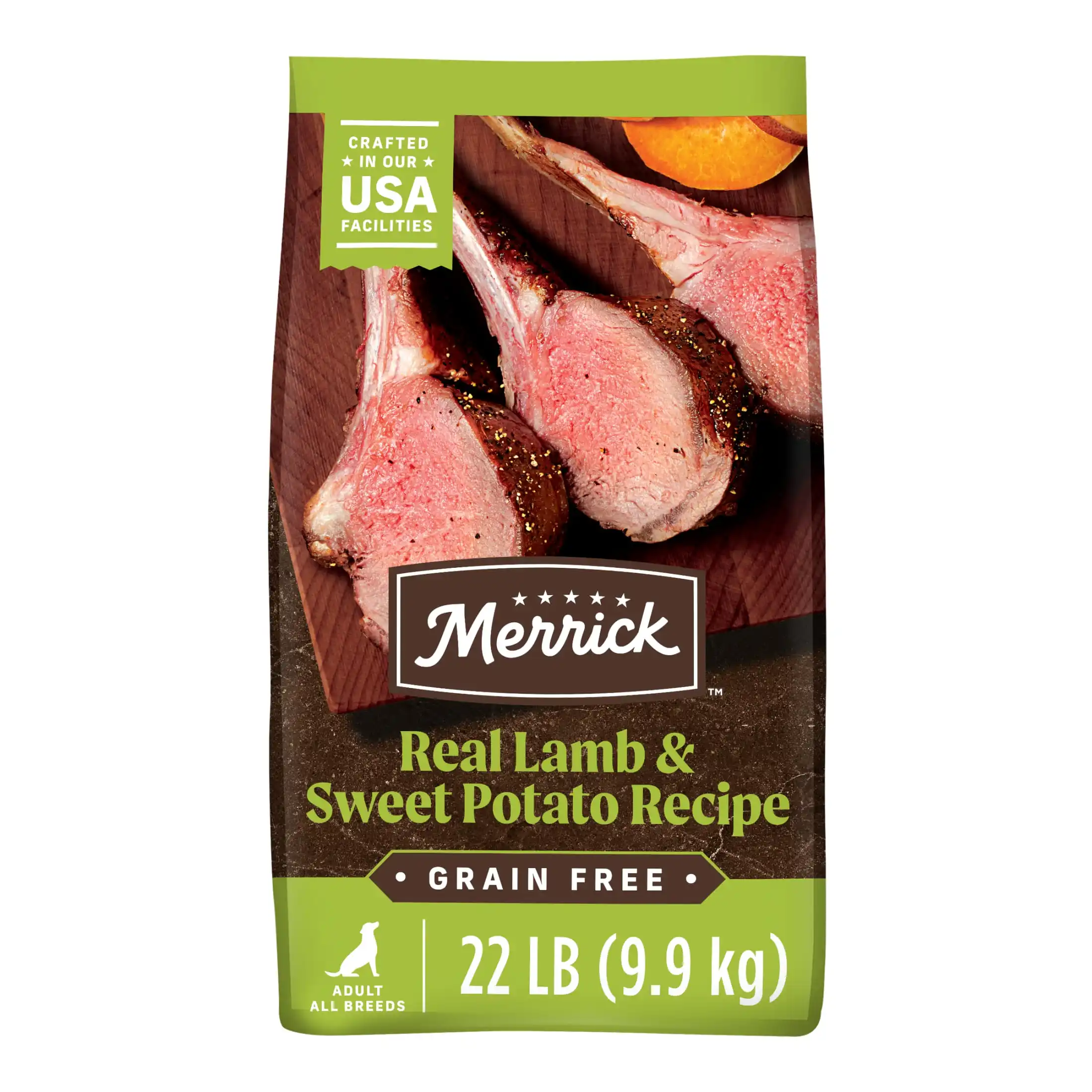 kf-S60f928a437524358a8a19aff3fdca4bdh Real lamb and sweet potato gravy dry dog food grain free 22 lb bag - Image 1
