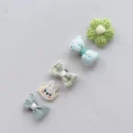 5pcs Dog Bows Dog Cat Grooming Bows Fashion Pet Dog Hair Clips Puppy Bowknot Hairpin Pet Puppy Grooming Hair Accessories - Image 6