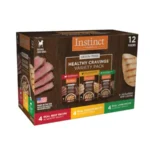 Healthy Cravings Grain Free Recipe Variety Pack Natural Wet Dog Food Topper by Nature's Variety, 3 oz. Pouches Pack of 12