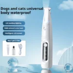 Upgrade Dog Paw Trimmer with LED Light Waterproof Portable Pet Hair Trimmer with Display Dog Clippers Grooming 18mm Widen Blade - Image 4