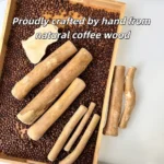 1 PC Natural Coffee Wood Dog Chew Stick Durable Dental Teeth Cleaning Molar Toy for Pet Small Large Dogs Stress Relief Teething - Image 5