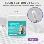 Pet supplies, pet teeth cleaning wipes, cats and dogs, pet cleaning wipes, gloves that can be licked - Image 4