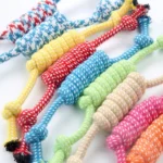 Dog Rope Chew Toy Outdoor Training Fun Playing Cat Dogs Toys For Large Small Dogs Durable Braided Rope Toy Antistress Fidget Toy - Image 6