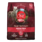 True Instinct Dry Dog Food, Muscle and Joint Support, Grain-Free Real Beef, 12.5 lb Bag