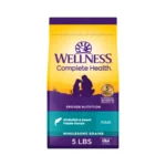 Complete Health Dry Dog Food, Wholesome Grains, Natural, Whitefish and Sweet Potato, 5-Pound Bag