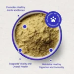 90g Organic Turkey Tail Mushroom for Dogs Powerful Dogs Mushroom Powder Supplements for Immunity Respiratory Digestion Health - Image 3