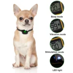 Electric Dog Training Collar Waterproof Dog Bark Collar Pet With Remote Control Rechargeable Anti Barking Device All Size Dogs - Image 2