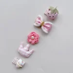 5pcs Dog Bows Dog Cat Grooming Bows Fashion Pet Dog Hair Clips Puppy Bowknot Hairpin Pet Puppy Grooming Hair Accessories - Image 3