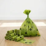 Dog Poop Bags Waterproof Dog Waste Bags Doggie Cat Puppy Outdoor Walk Home Clean Refill Garbage Bag Pet Supplies 15 Bags/Roll - Image 3
