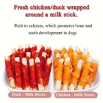 200g/400g(7.05oz/14.1oz) Dog Treats For Small, Medium, & Large Dog - Duck Sweet Potato, Healthy, Easily Digestible, - Image 2