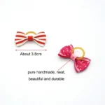 100 Pieces Pet Hair Accessories Elastic Rubber Band Dog Hair Bows 121 Colors Cute Ribbon Hair Clips for Yorkshire And Other Dogs - Image 7