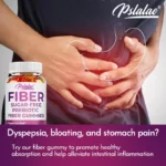 Prebiotic Sugar-Free Fiber Gummies - Supports Digestive Health, Promotes Overall Gut Health, and Regulates Stomach Function - Image 4
