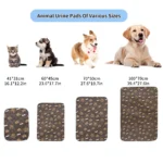 Reusable Dog Pee Pad Blanket Absorbent Diaper Washable Training Pad Pet Bed Urine Mat Anti Slip Design Pads Pet Supplies - Image 2