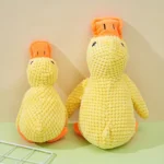 Dog toy plush companion sleeping duck bite resistant teeth to relieve boredom of little yellow duck pet interactive pet supplies - Image 6
