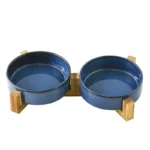 Japanese-style kiln ceramic pet cat bowl medium-sized dog puppy slow food anti-choking slow food bowl anti-overturning - Image 7