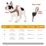 Vest Style Medium Small Dog Harness Leashes Set Pet Chest Strap Walking Pet Harness - Image 6