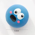 Pet Squeaky Toys Pet Ball Toys Dog Chewing Rubber Ball Cleaning Tooth Dog Chew Toy For Dogs Bite Resistant Sounder Pet Supplies - Image 5
