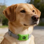 Pendant Flea And Tick Pendant For Dogs Natural Ingredients Against And Ticks. (Green One Size Fits All) Leopard Bow Tie Dog - Image 3