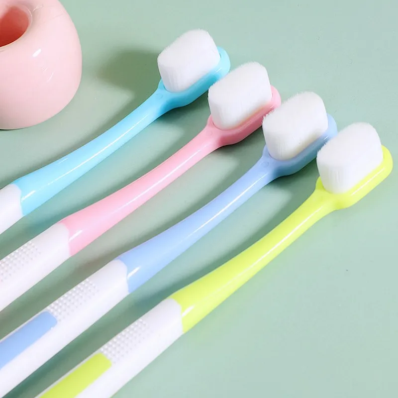 kf-S75282eaf4357414c91bbf62843f793f1k Dog Toothbrush Soft Hair Pet Toothbrush Small Head Toothbrushes for Dog Teeth Cleaning Dense Hair Toothbrushes Dogs Accessories - Image 1