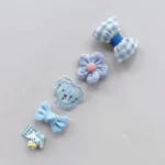 5pcs Dog Bows Dog Cat Grooming Bows Fashion Pet Dog Hair Clips Puppy Bowknot Hairpin Pet Puppy Grooming Hair Accessories - Image 5